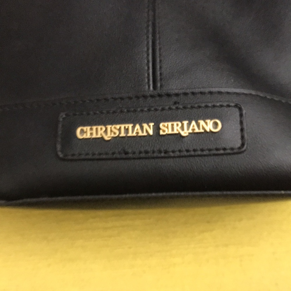Black Christian Siriano Tote Bag - Elegant Everyday Carry